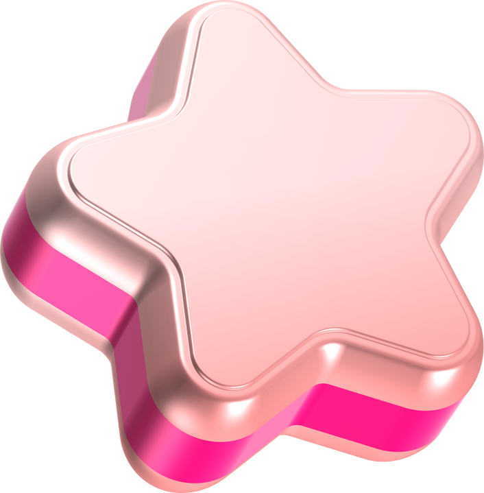Star 3D rendering
